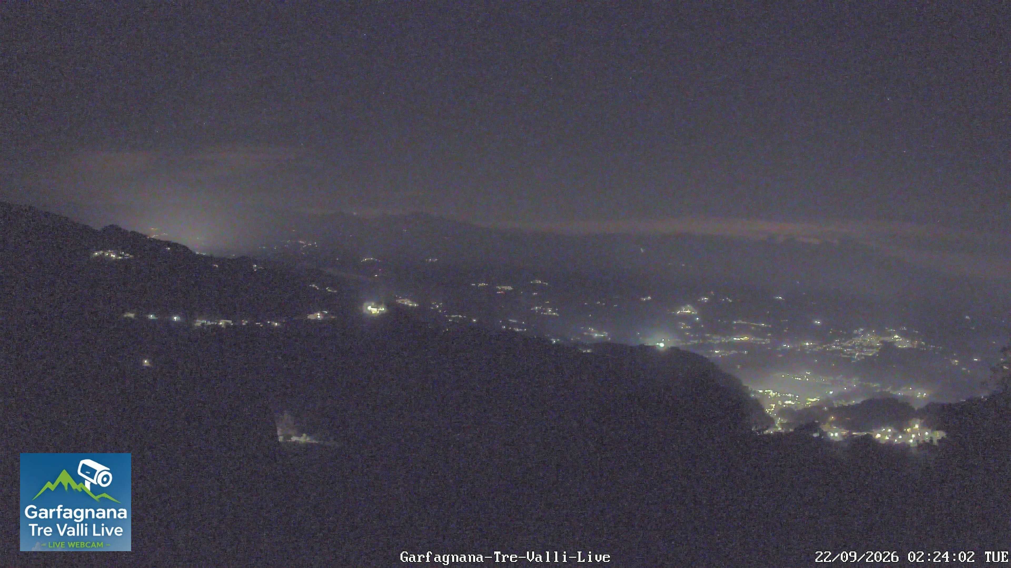 Webcam live Trassilico: panorama Garfagnana, Tre Valli, Gallicano, Barga e Molazzana